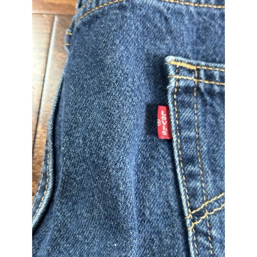 Levi's 550 Men's 36x30 Relaxed Fit Jeans - Blue Medium Wash Straight Leg Denim - Picture 5 of 7